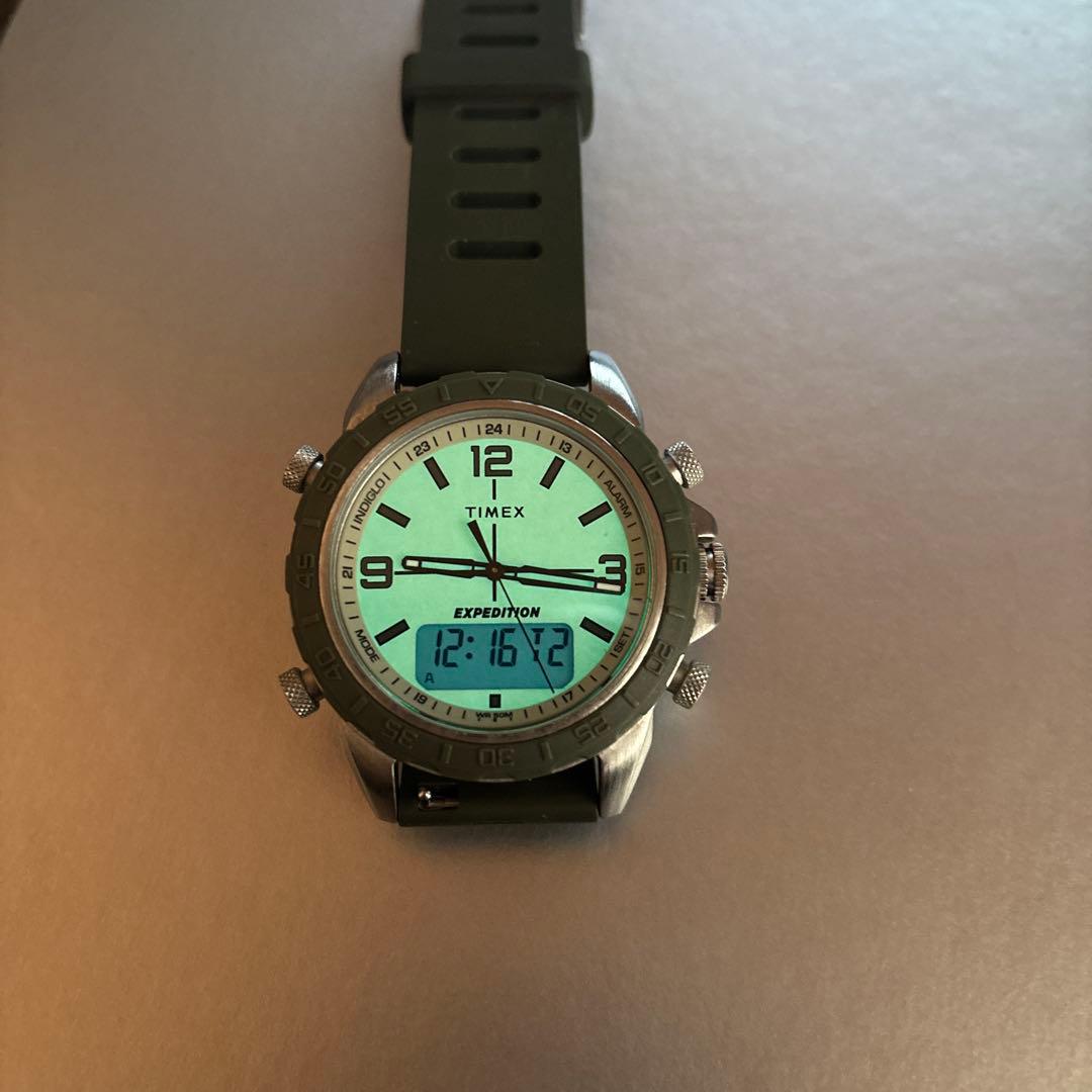 TIMEX Expedition Pioneer Combo Digital Men's Watch — Japanese