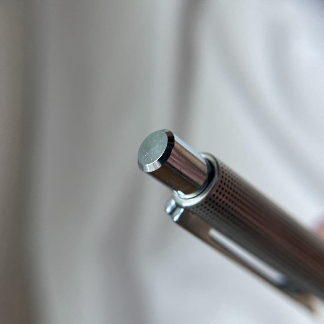 PILOT Silver Punching Metal Mechanical Pencil made of stainless steel with metal grip and mechanical lead mechanism