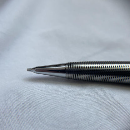 PILOT Silver Punching Metal Mechanical Pencil made of stainless steel with metal grip and mechanical lead mechanism