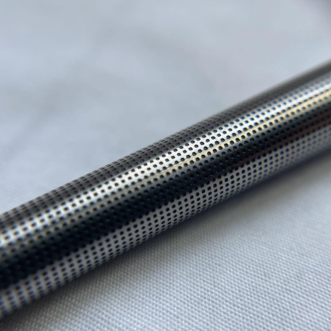 PILOT Silver Punching Metal Mechanical Pencil made of stainless steel with metal grip and mechanical lead mechanism