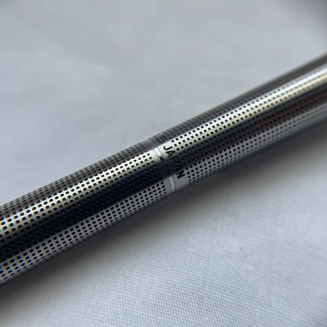 PILOT Silver Punching Metal Mechanical Pencil made of stainless steel with metal grip and mechanical lead mechanism
