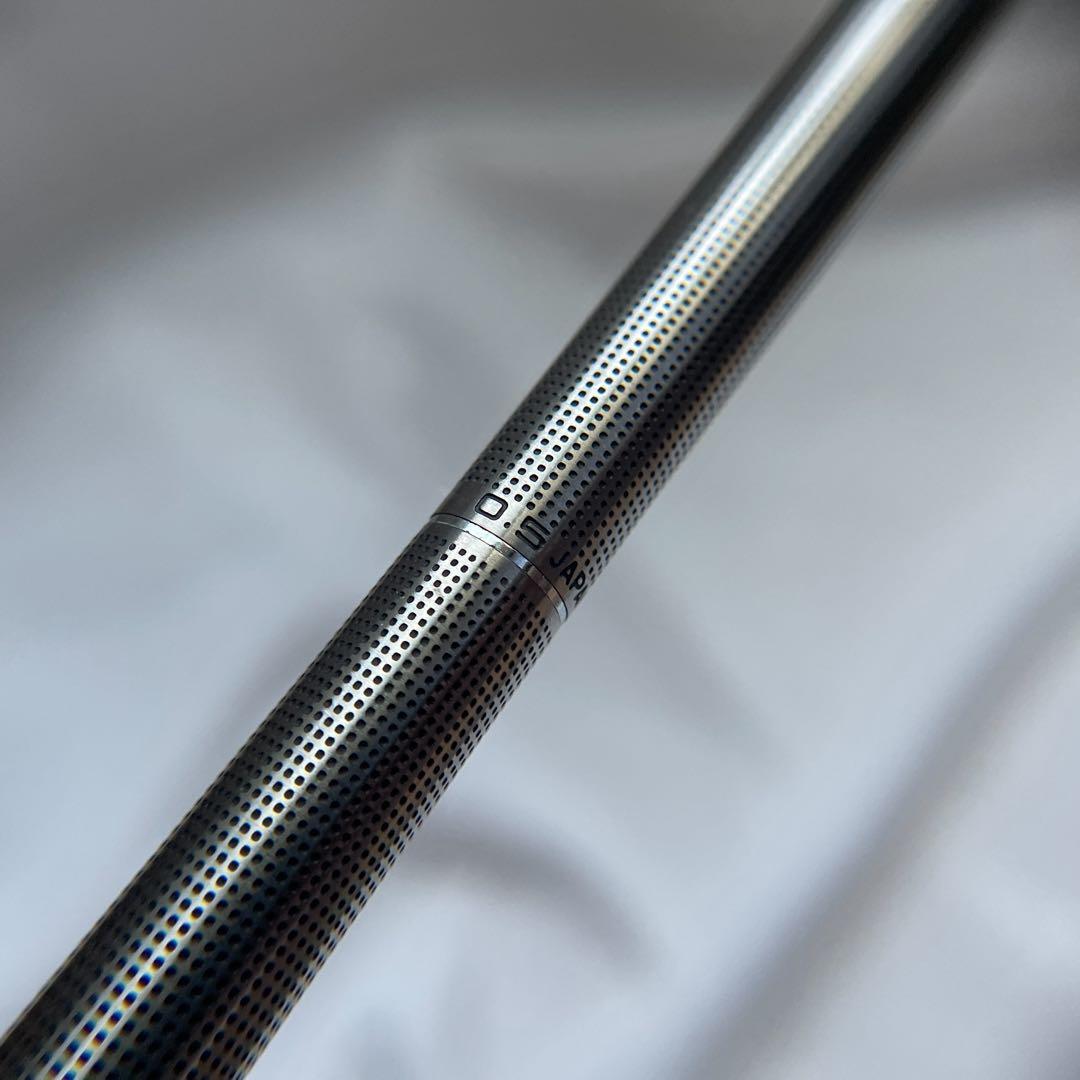 PILOT Silver Punching Metal Mechanical Pencil made of stainless steel with metal grip and mechanical lead mechanism