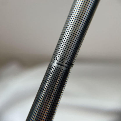 PILOT Silver Punching Metal Mechanical Pencil made of stainless steel with metal grip and mechanical lead mechanism
