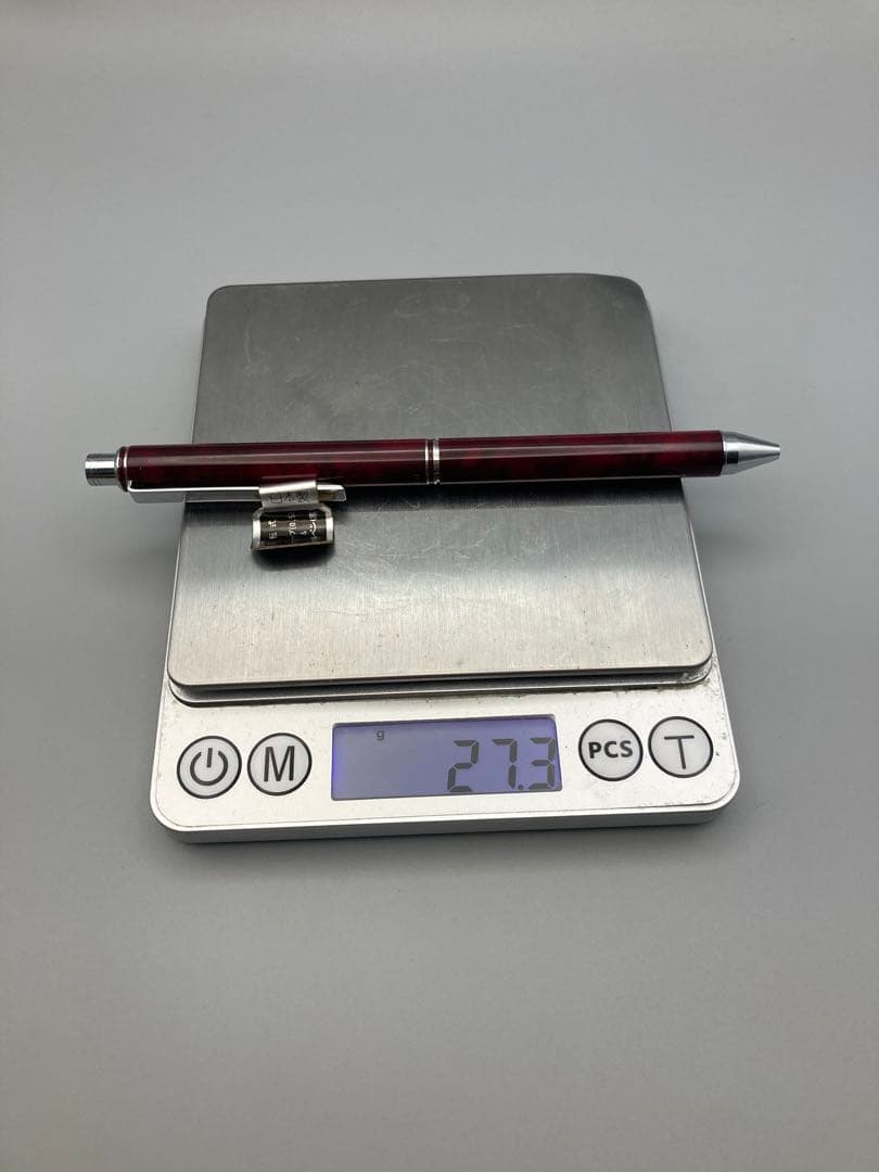 Pilot mechanical pencil and ballpoint pen 0.5 set in black with slim design and metal clip