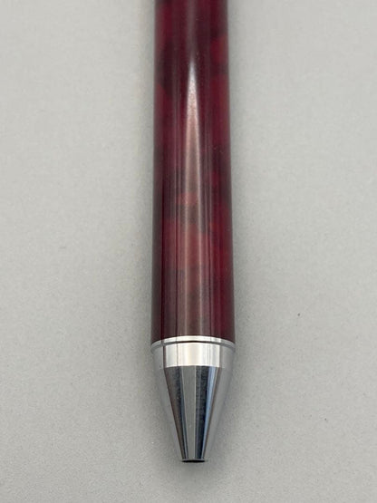 Pilot mechanical pencil and ballpoint pen 0.5 set in black with slim design and metal clip