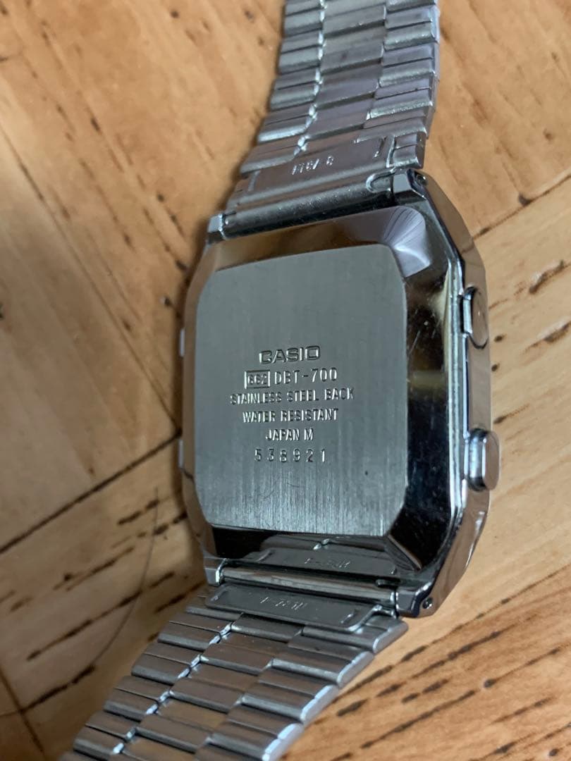 CASIO DBT-700 Digital Men's Watch — Japanese