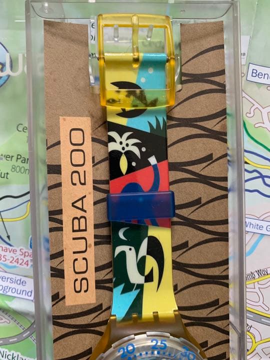 swatch SDJ102 Analog Men's — Japanese
