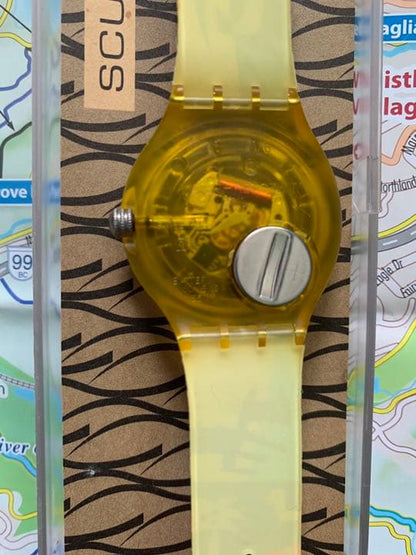 swatch SDJ102 Analog Men's — Japanese