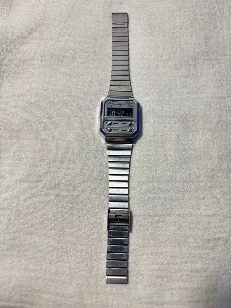 CASIO A100WE Digital Men's Watch — Japanese