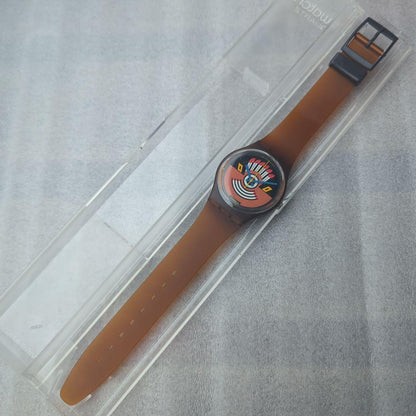 swatch GF100 Quartz Men's — Japanese