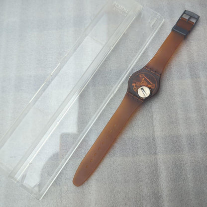 swatch GF100 Quartz Men's — Japanese