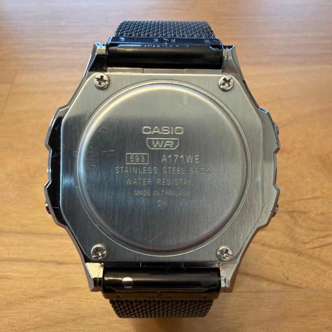 CASIO A171WE Digital Men's Watch — Japanese