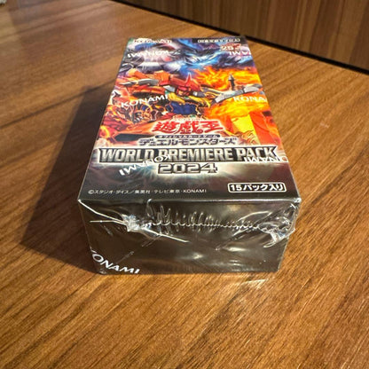 Yu-Gi-Oh Yu-Gi-Oh! World Premium Pack 2024 Box — Japanese
