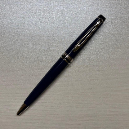 WATERMAN Essence of Waterman ballpoint pen with sleek black finish and silver accents