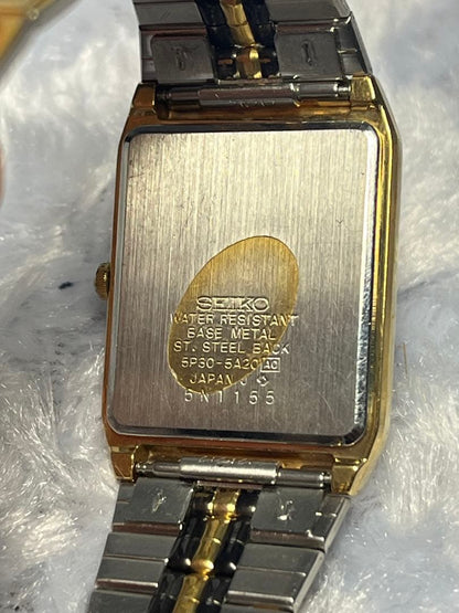 SEIKO SNCX70 Quartz Men's Watch — Japanese