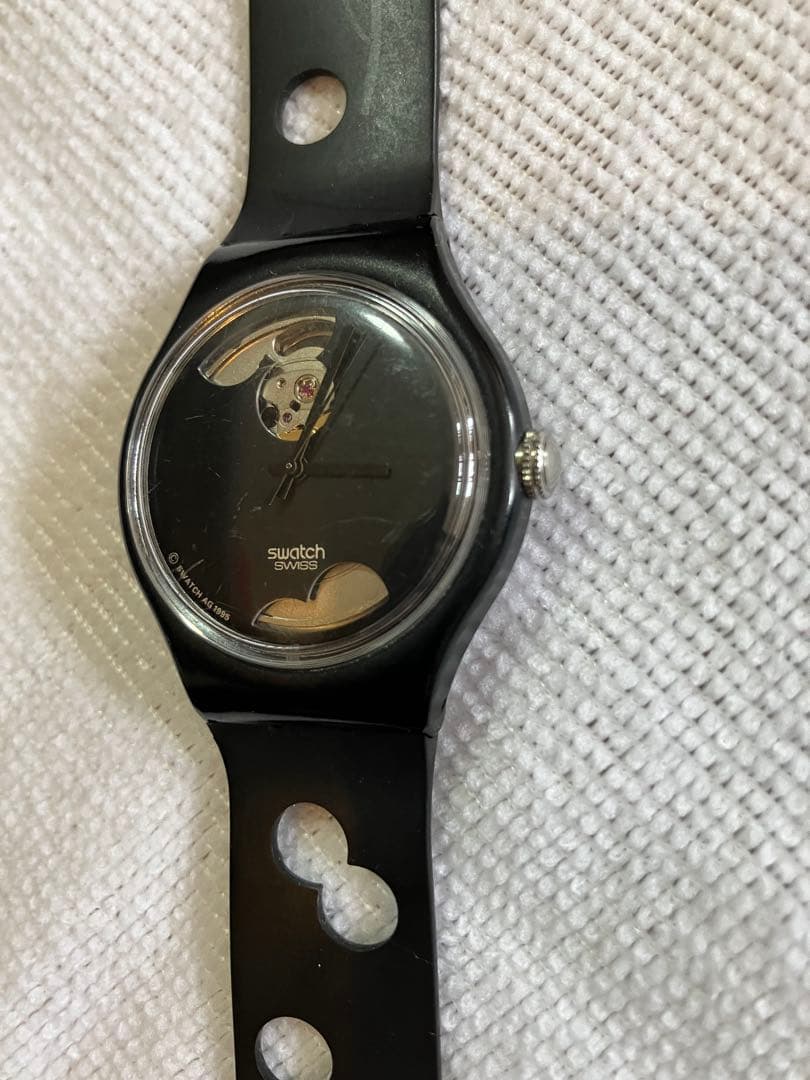 swatch スケルトン パンチング アンティーク Automatic Men's — Japanese