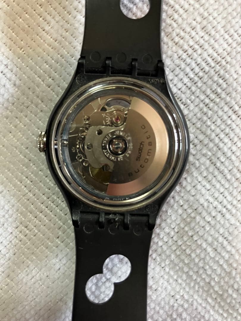 swatch スケルトン パンチング アンティーク Automatic Men's — Japanese