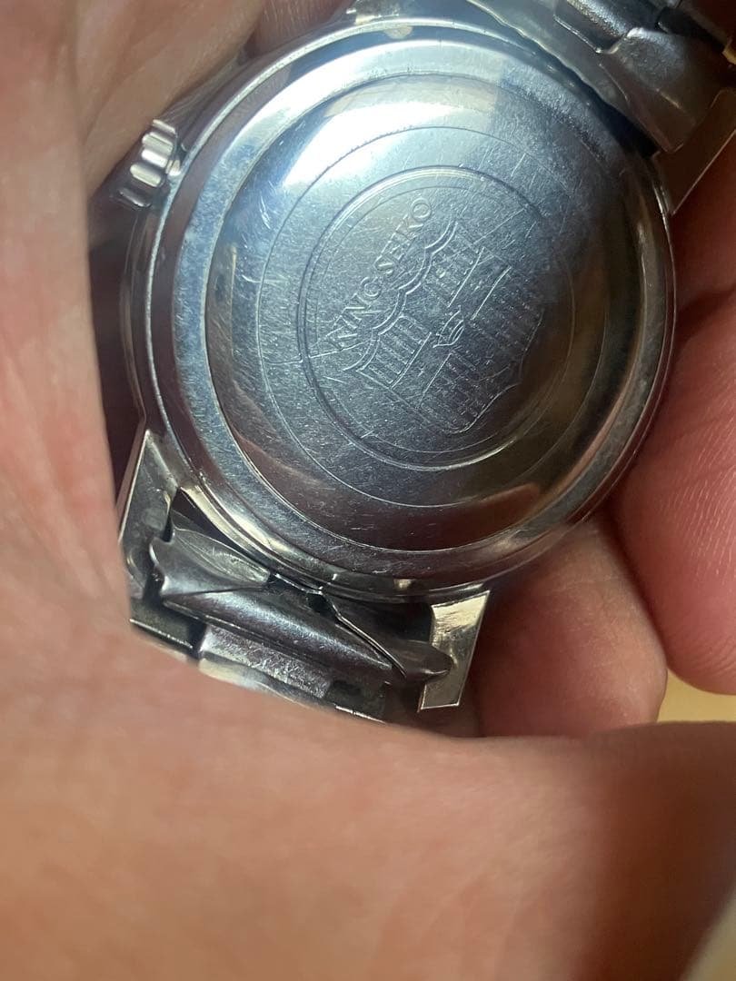 SEIKO King Seiko First SS SD Dial Manual Men's Watch — Japanese