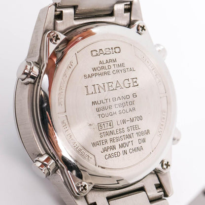 CASIO LINIAGE 2780 Solar Men's Watch — Japanese
