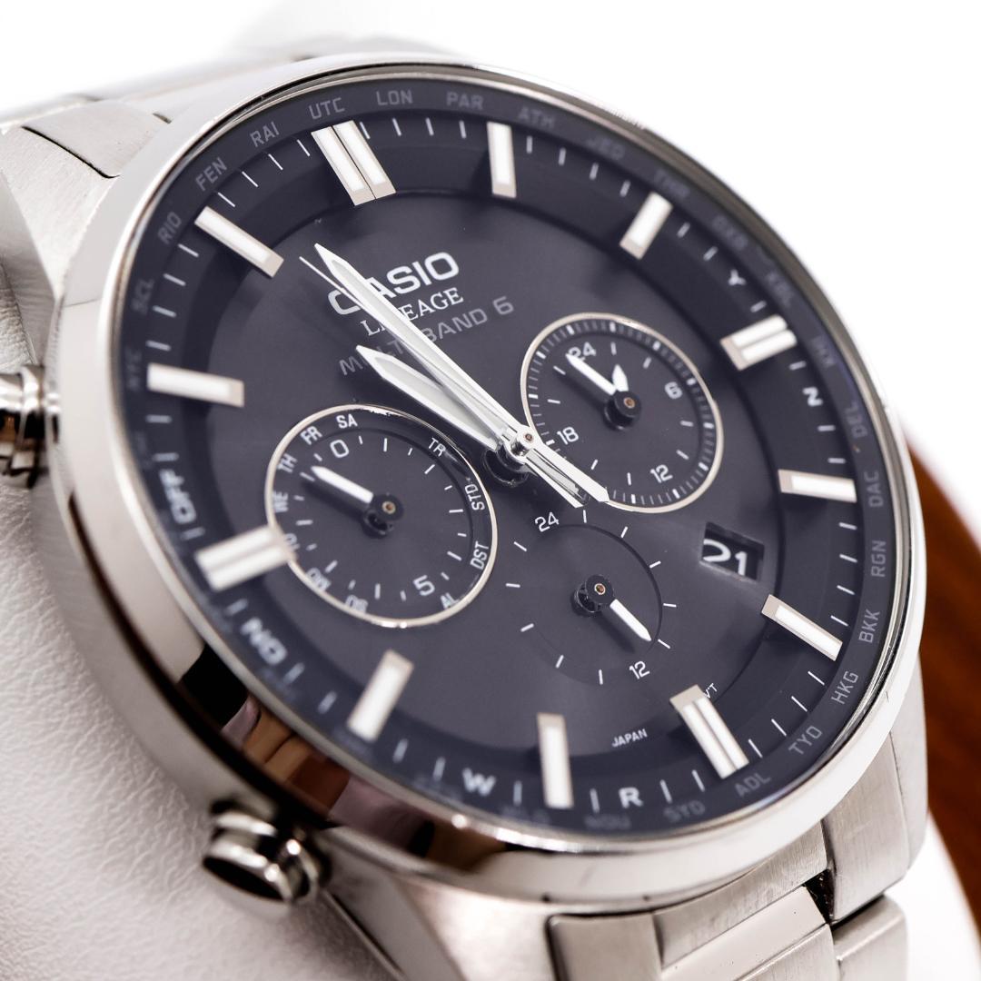 CASIO LINIAGE 2780 Solar Men's Watch — Japanese