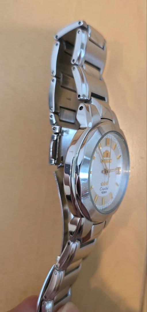 ORIENT CRYSTAL 10BAR Quartz Men's Watch — Japanese