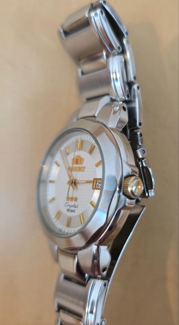 ORIENT CRYSTAL 10BAR Quartz Men's Watch — Japanese