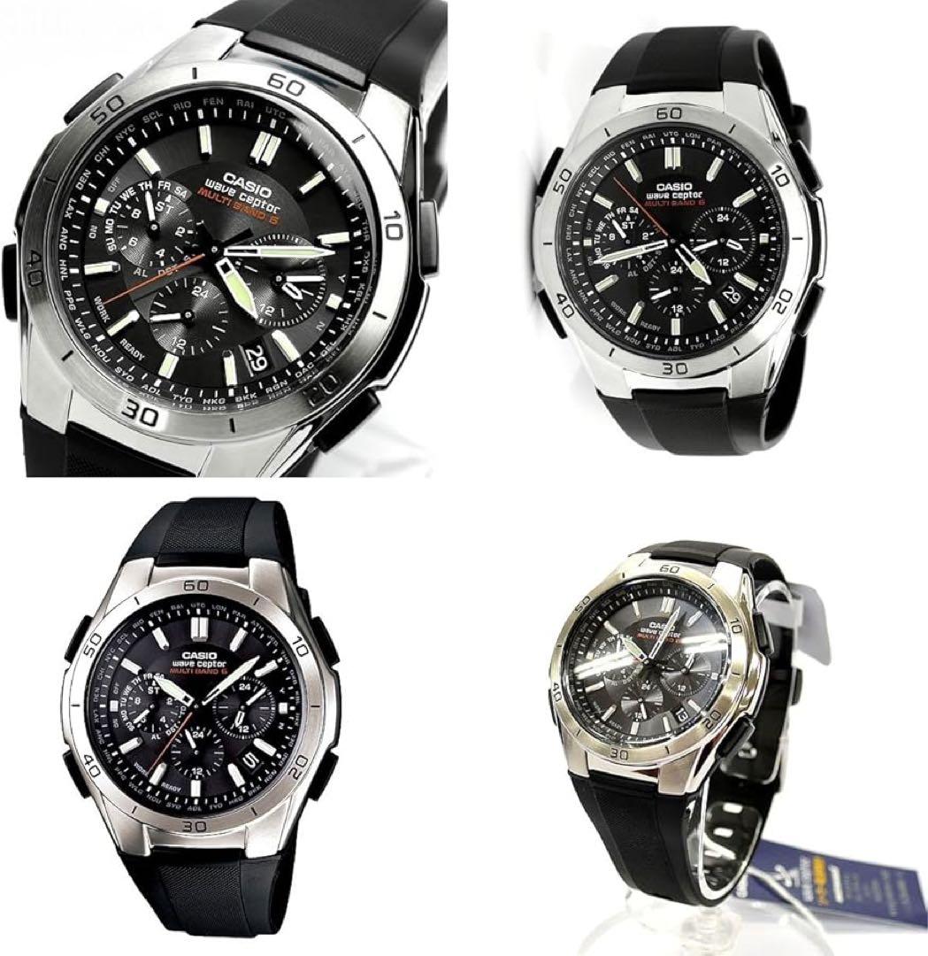 Casio Radio-Controlled Solar Watch Black Japan Import