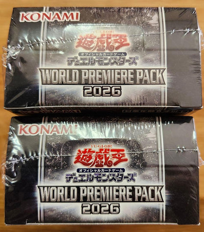 Yu-Gi-Oh Yu-Gi-Oh! World Premiere Pack 2026 2BOX Shrinked Box — Japanese