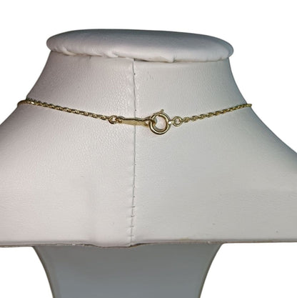 Mikimoto ribbon motif necklace featuring gold and pearl with 37 cm length, crafted in 14K gold