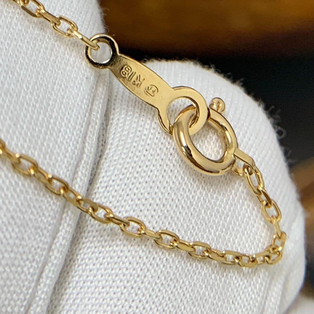 K18YG Mikimoto necklace with a 7.3mm Akoya pearl pendant and 40cm gold chain