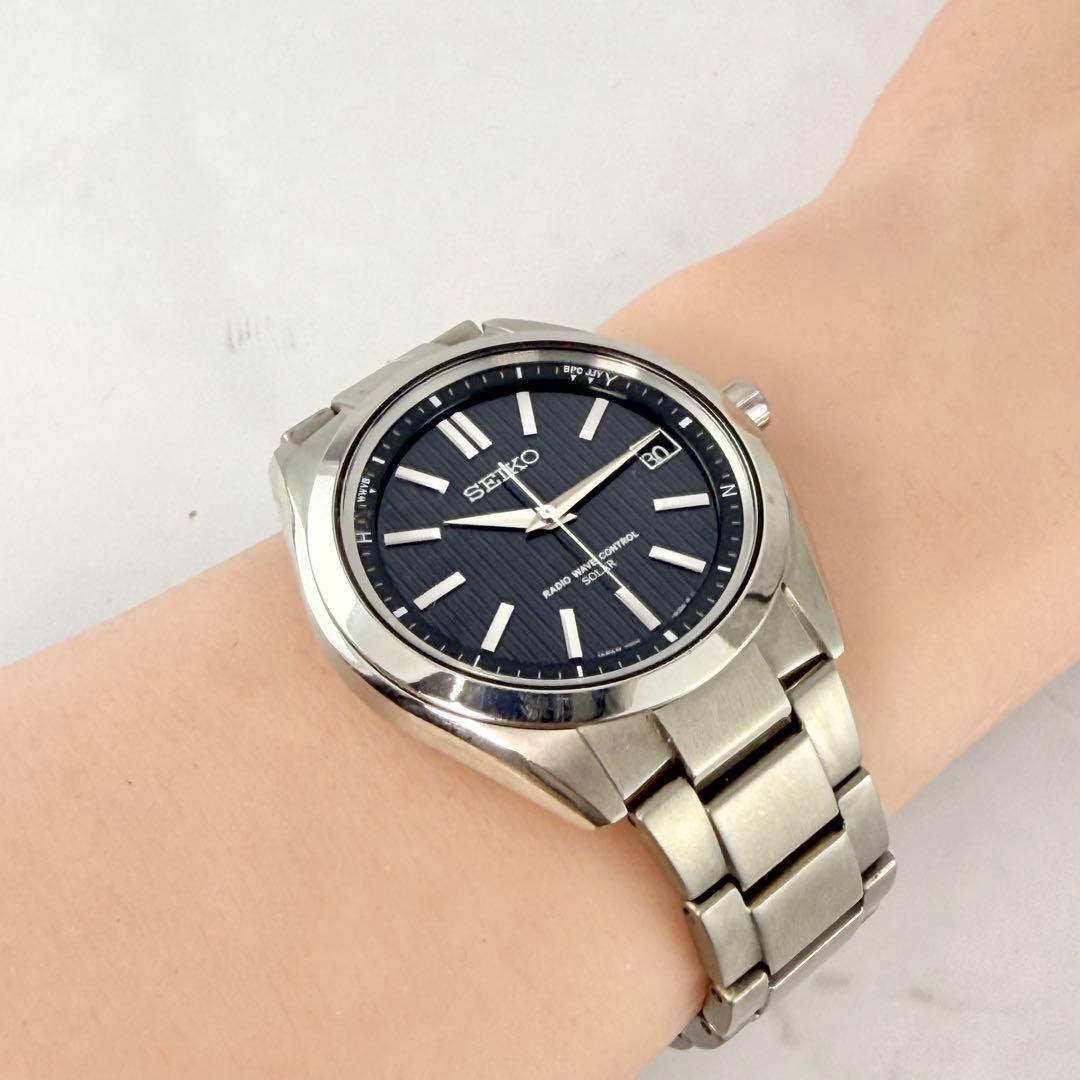 SEIKO SAGZ083 7B24-0BH0 Solar Men's Watch — Japanese