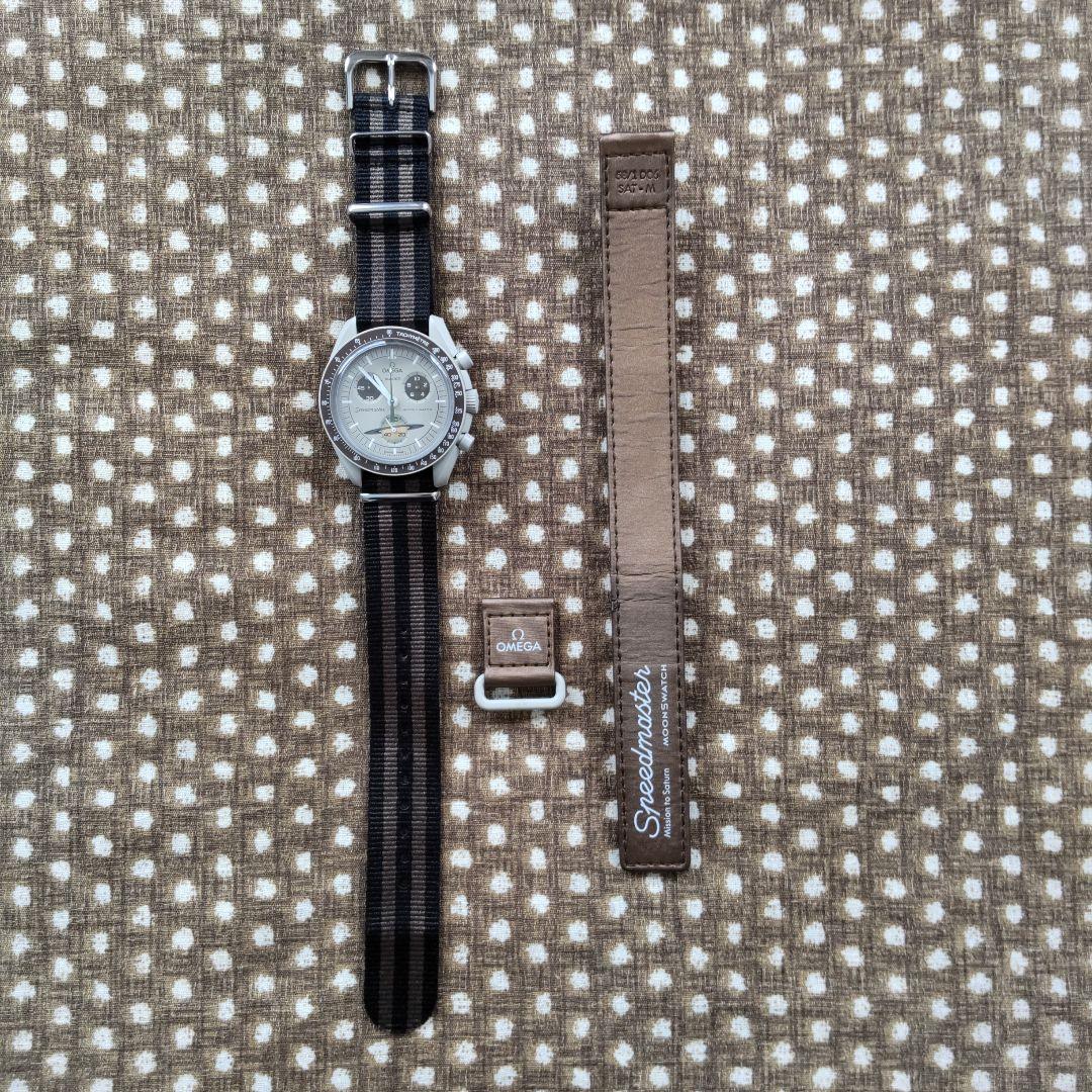 swatch MoonSwatch Satellite Quartz Men's — Japanese