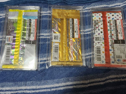 Pokemon Pokémon Card Unopened Pack 3 Types Set Pack — Japanese