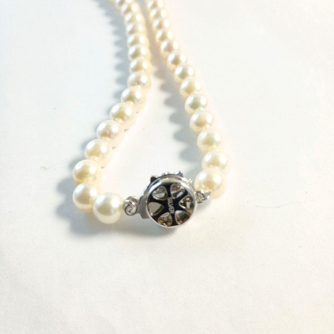 Akoya Pearl Necklace and Earrings Set PN1010 white pearls, 39 cm necklace with matching earrings