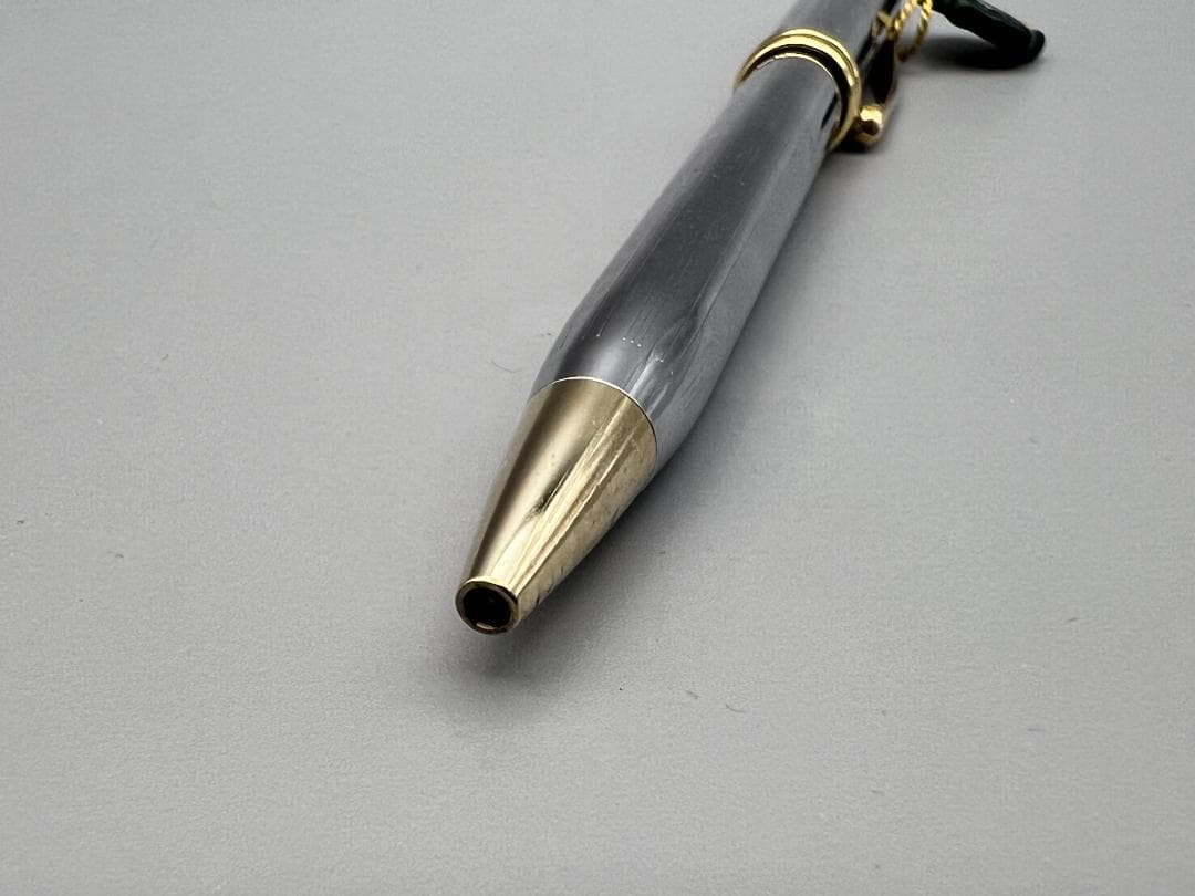 U.S. CROSS Townsend Ballpoint Pen with old logo, metallic finish, 31 grams, 14.6 cm length