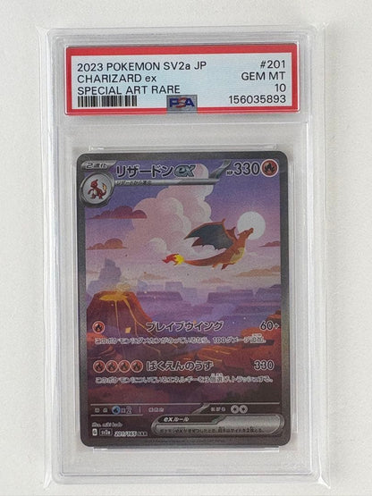 PSA 10 Pokemon Charizard ex — Japanese