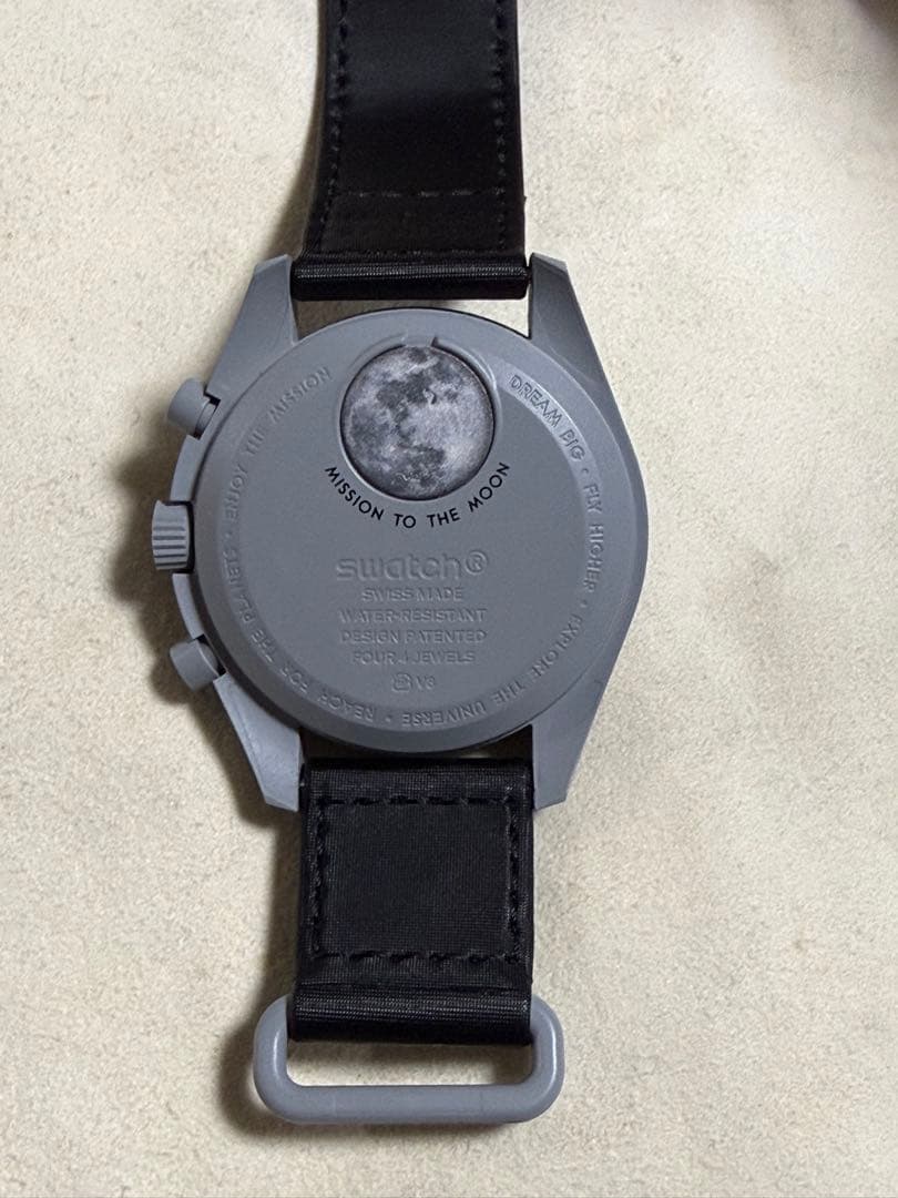 swatch Mission to the Moon Quartz Men's — Japanese