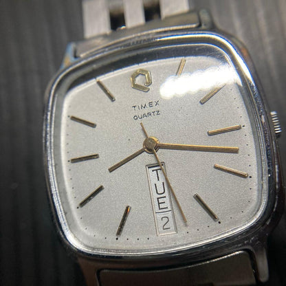 TIMEX M CELL Q Quartz Men's Watch — Japanese