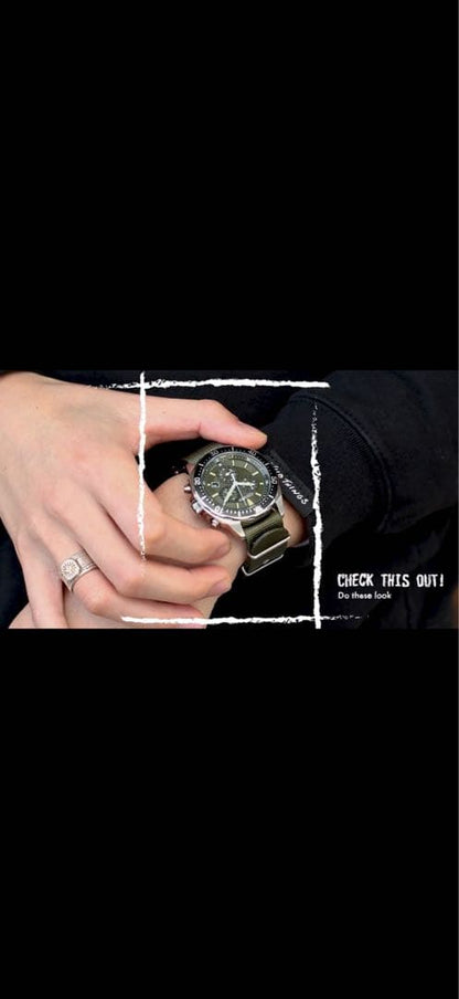 Citizen V157-0BX0 Solar Men's Watch — Japanese