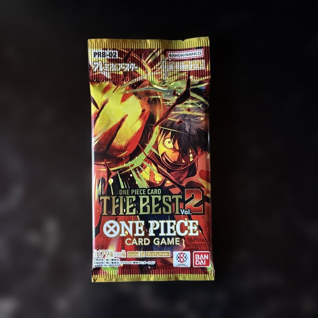 One Piece One Piece Card Game THE BEST Vol.2 5 Pack Pack — ONE PIECE CARD THE BEST vol.2 — Japanese