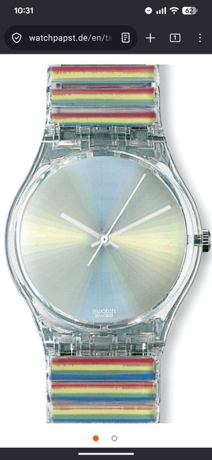 swatch GZ157 Quartz Men's — Japanese