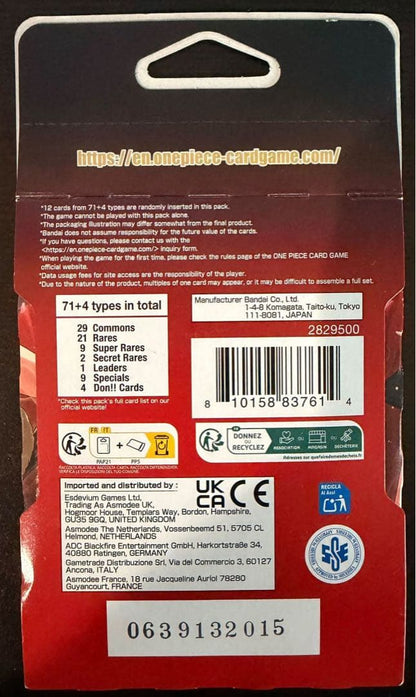 One Piece One Piece Card Game Heroine's English Edition Pack — EB-03 — English