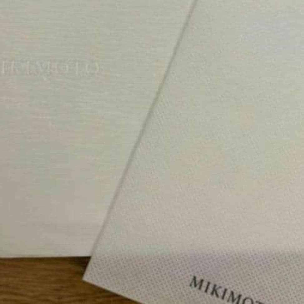 Mikimoto baroque pearl necklace with 6.6-6.8mm pearls and silver clasp, 54cm length, re-threaded in 2024