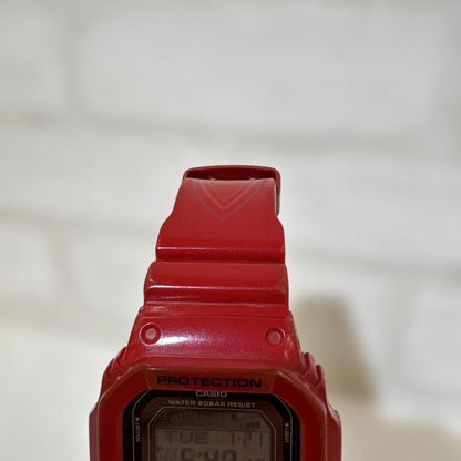 CASIO G-SHOCK レッド D立方体モデル Solar Men's Watch — Japanese