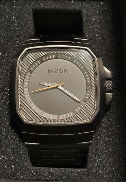 NIXON DECK ALL GUNMETAL Quartz Men's Watch — Japanese