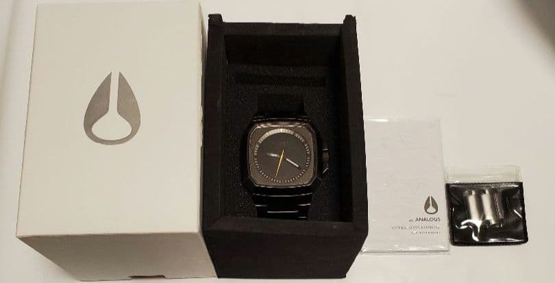 NIXON DECK ALL GUNMETAL Quartz Men's Watch — Japanese