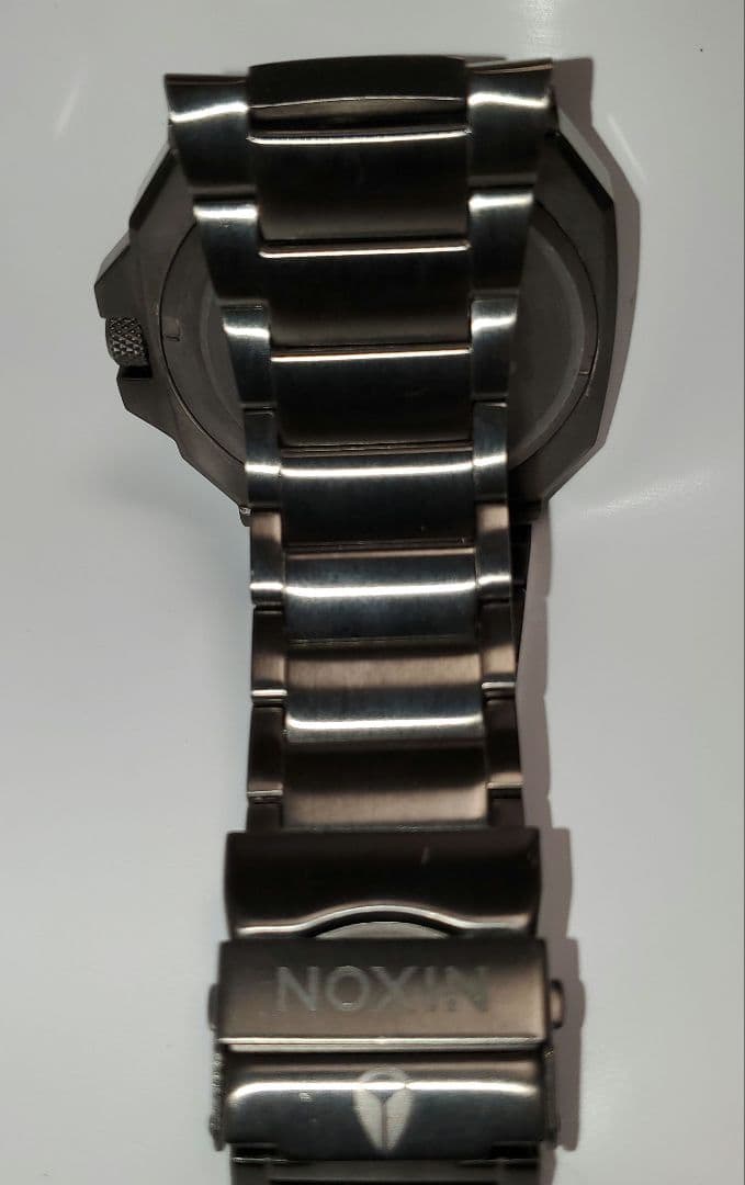 NIXON DECK ALL GUNMETAL Quartz Men's Watch — Japanese