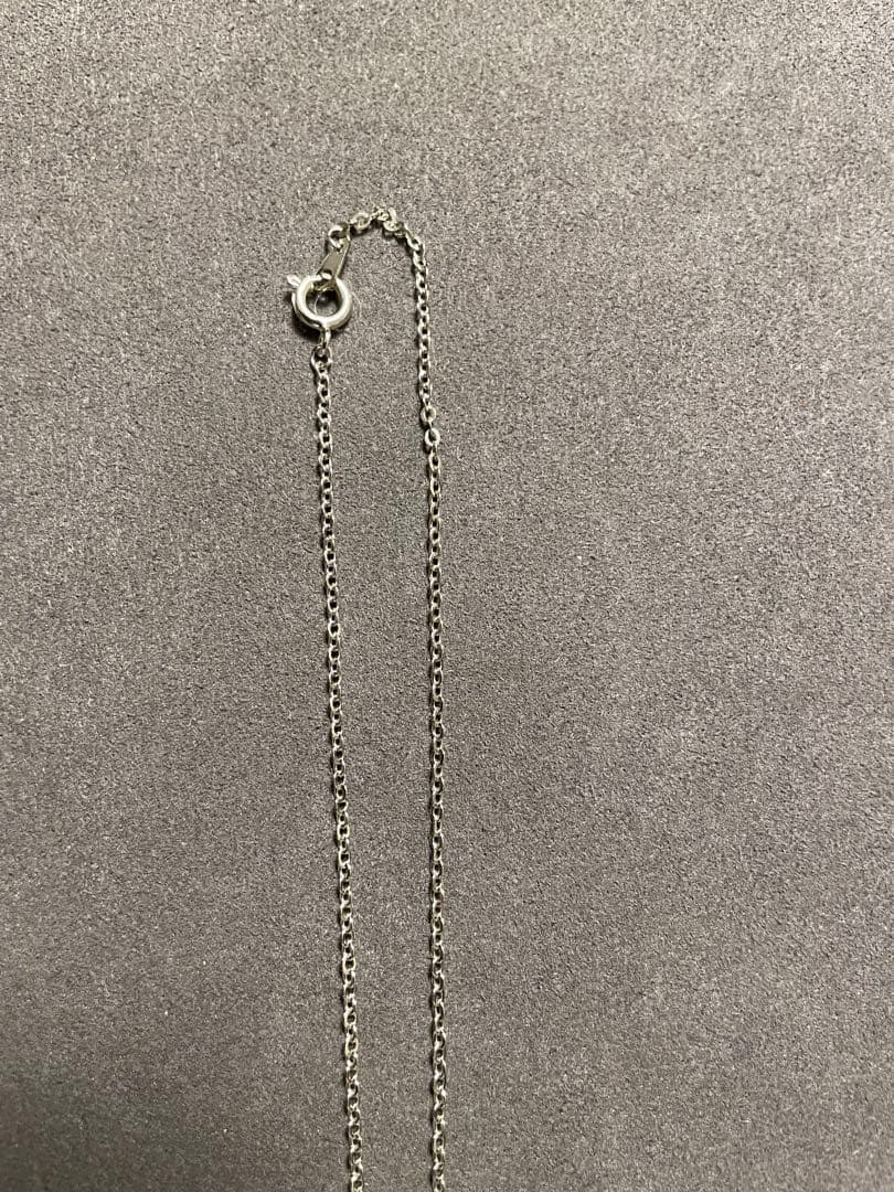Mikimoto 925 silver chain necklace featuring a 1.5 cm pearl pendant