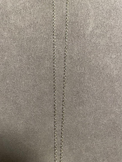 Mikimoto 925 silver chain necklace featuring a 1.5 cm pearl pendant