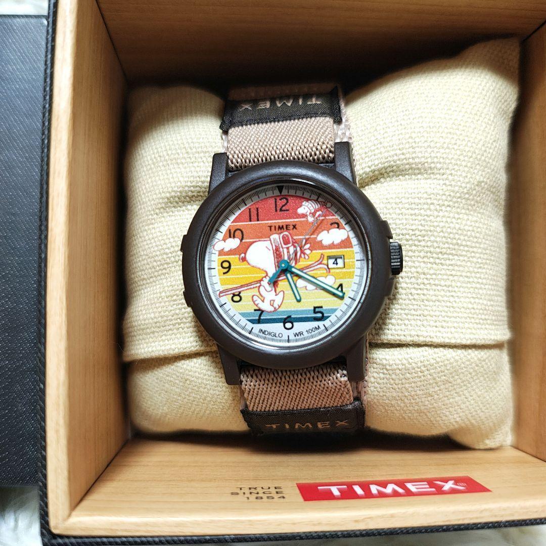 TIMEX PEANUTS CAMPER SKI Digital Men's Watch — Japanese